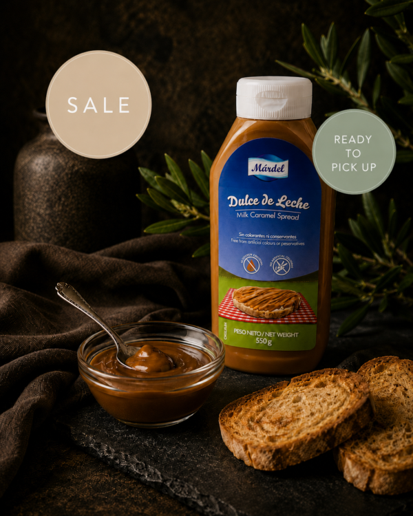 Süßer Milchkaramelaufstrich Mardel (Argentinische Dulce de leche) - 550g