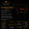 Entrana wagyu infografia Skirt Steak Wagyu - ca. 1Kg