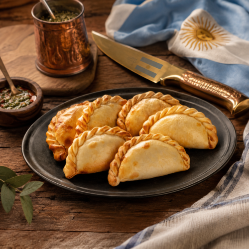 Gefüllte Teigtaschen - Argentinisches Empanadas  TK.