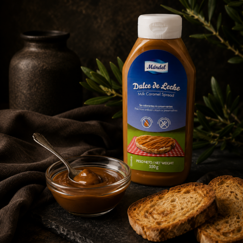 Süßer Milchkaramelaufstrich Mardel (Argentinische Dulce de leche) - 550g