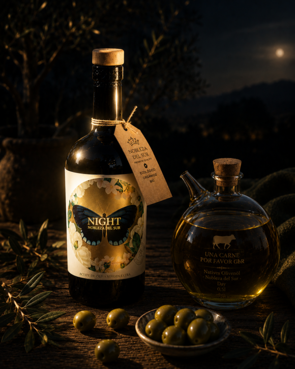 Natives Olivenöl aus Spanien – Nobleza del Sur – Night – 0,5 l