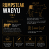 Rumpsteak Wagyu - 325g
